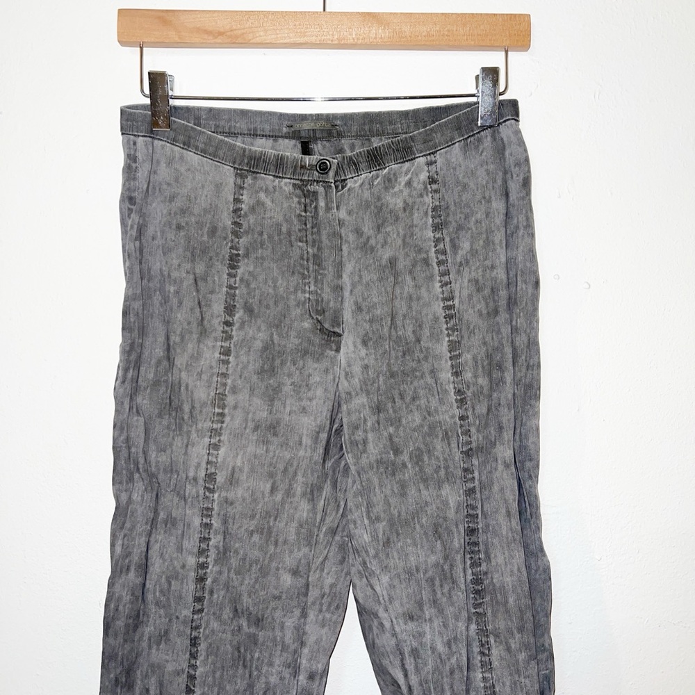 Annette Goertz light weight linen blend gray dress pants - Picture 2 of 12